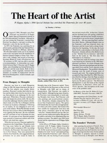 The Heart of the Artist